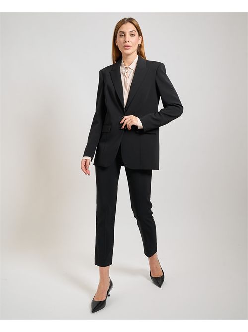 Pantaloni a sigaretta per donna Patrizia Pepe in crepe PATRIZIA PEPE | 8P0730-A6F5K103